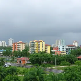 pancadas de chuva rápidas