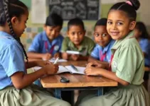 entrega de kits escolares