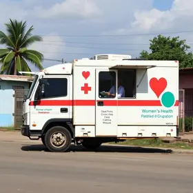 carretas de saúde da mulher e catarata no Ceará
