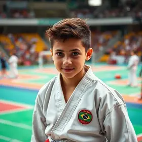 jovem atleta de Maracanaú