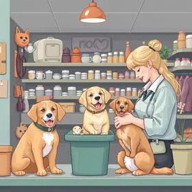 crescimento de um pet shop