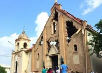 desabamento igreja Santa Edwiges
